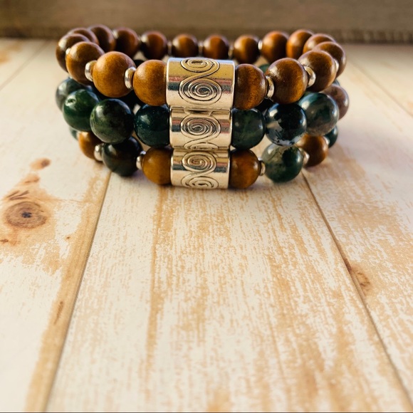 Boho Bracelet Stack Essential Oil Diffuser Stack - Picture 8 of 8